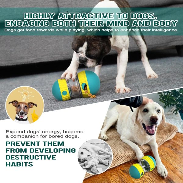 Interactive Dog Treat Dispenser and Puzzle Toys