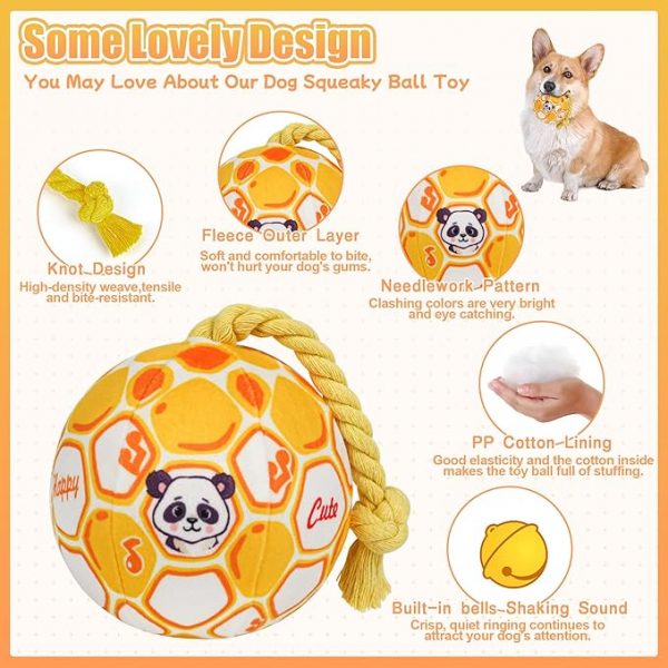 Squeaky Dog Ball