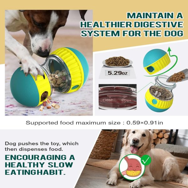 Interactive Dog Treat Dispenser and Puzzle Toys