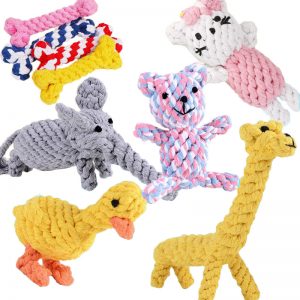 Braided Cotton Rope Dog Toys