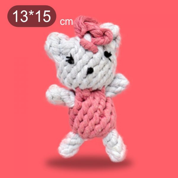 Braided Cotton Rope Dog Toys