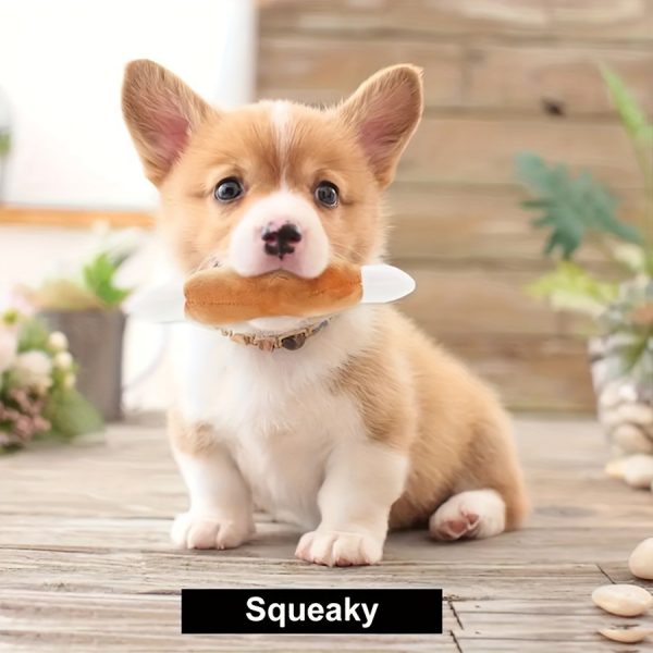 12-Piece Squeaky Plush Dog Toys Set
