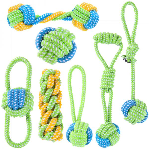 Indestructible Cotton Rope Dog Chew Toys