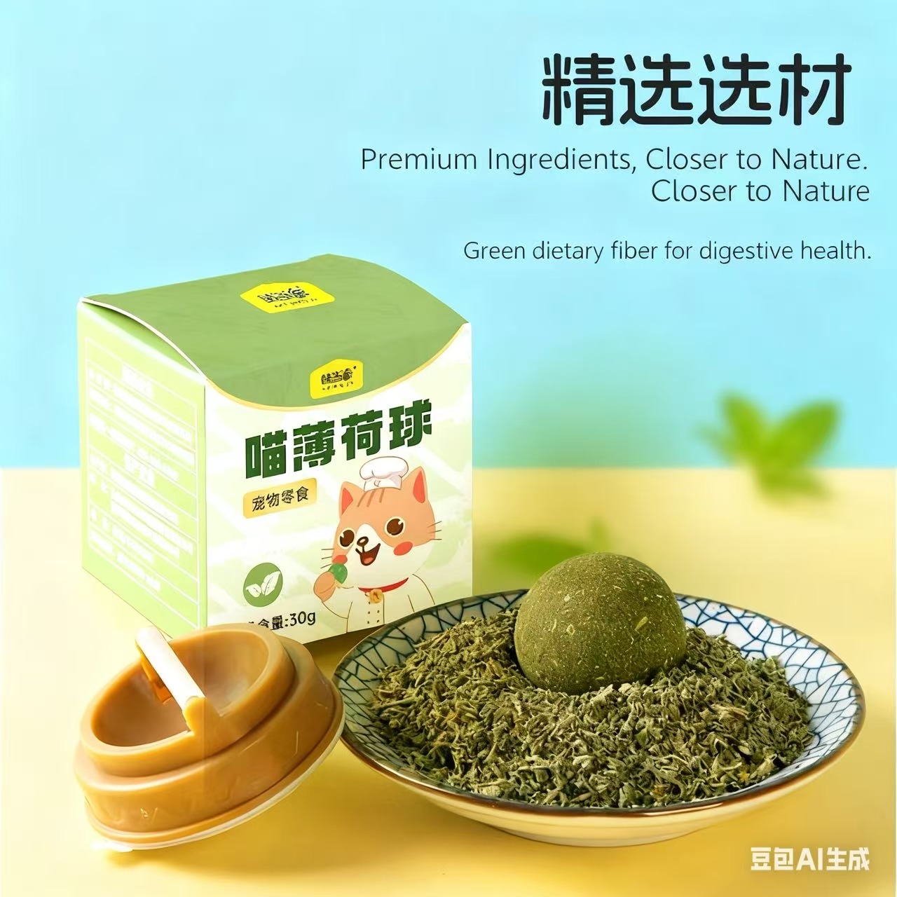 Catnip Ball Cat Toy - The Ultimate Obsession for Felines! - Image 4