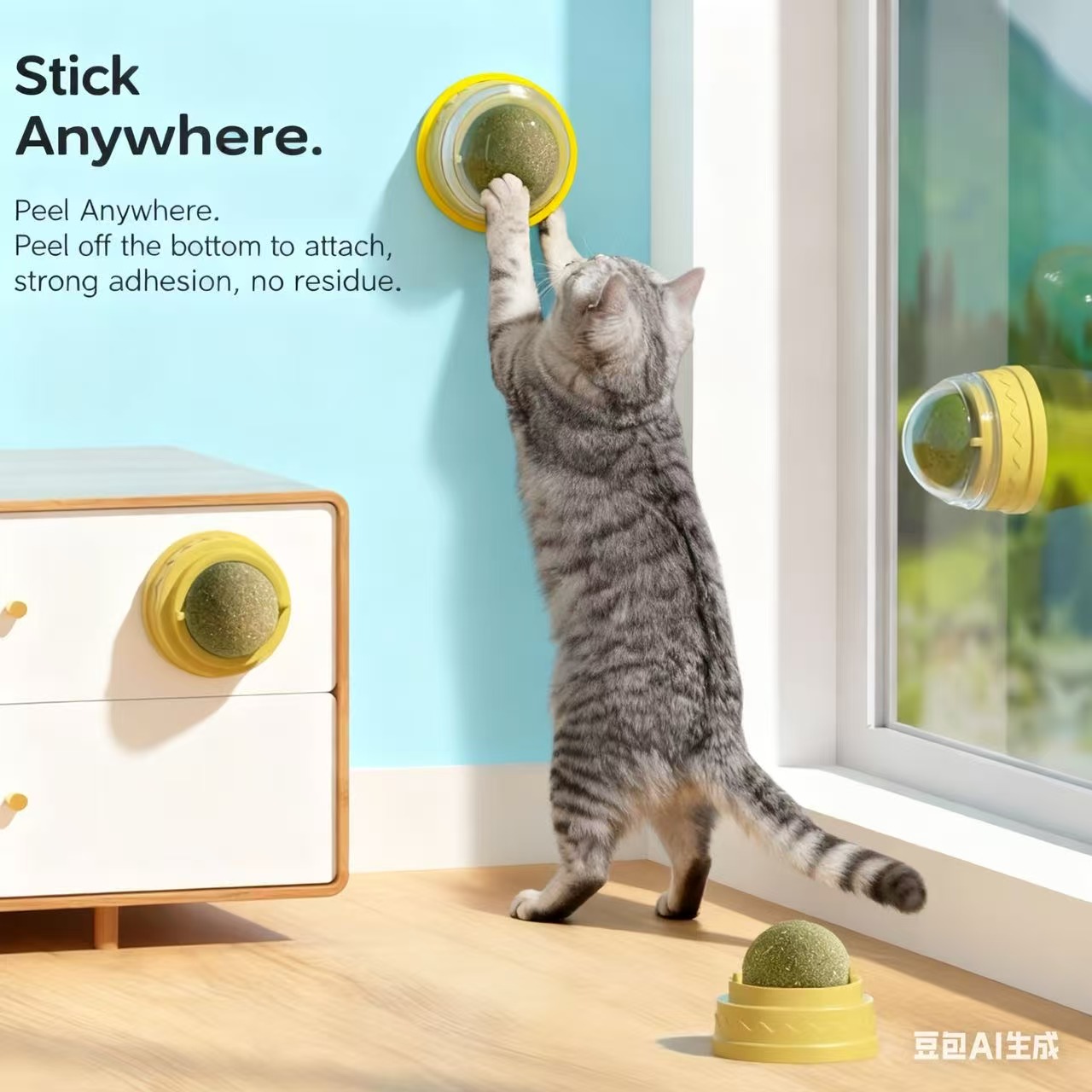 Catnip Ball Cat Toy - The Ultimate Obsession for Felines! - Image 5