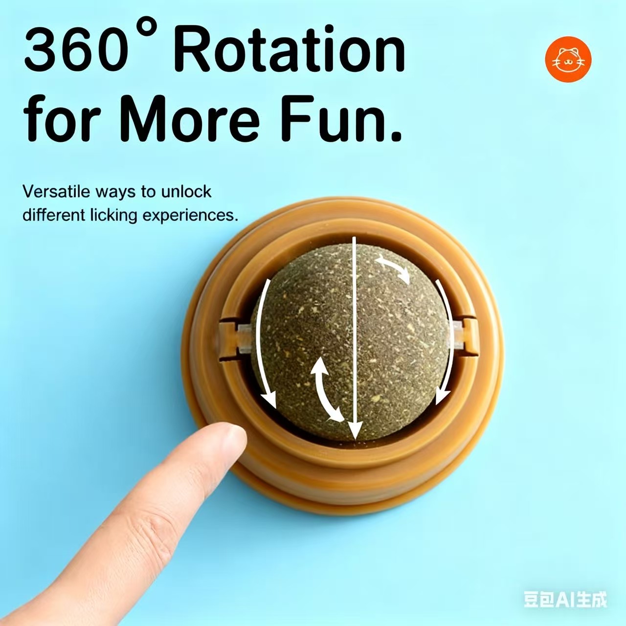 Catnip Ball Cat Toy - The Ultimate Obsession for Felines! - Image 3